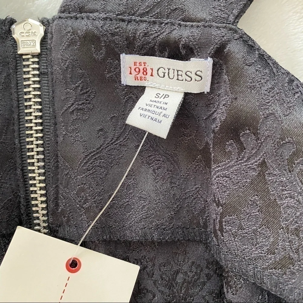 GUESS Mini Dress Size Small NWT Black Bodycon Sleeveless HOCO Party Homecoming